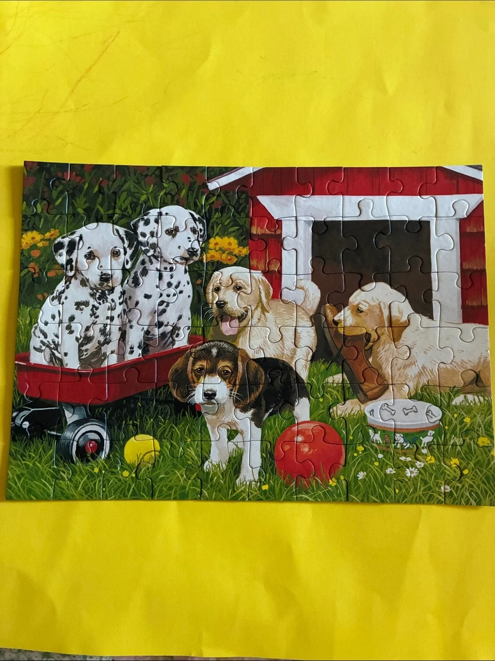 Ravensburger - PUPPIES AT PLAY PUZZLE